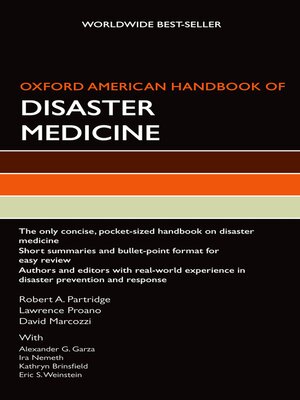 cover image of Oxford American Handbook of Disaster Medicine